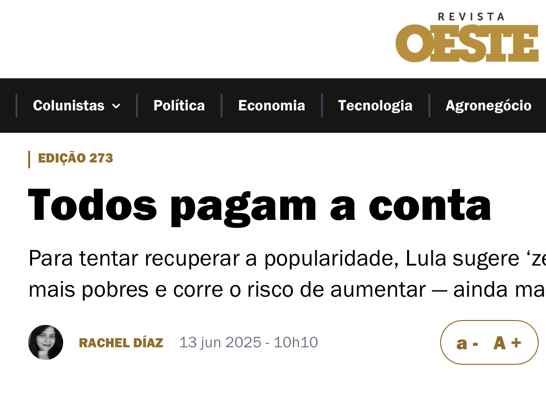 Todos Pagam a Conta